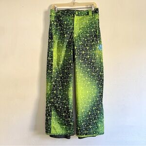 Burton | Kids Dryride Snowboarding Pants | Neon Green/Navy | Size XL 14/16